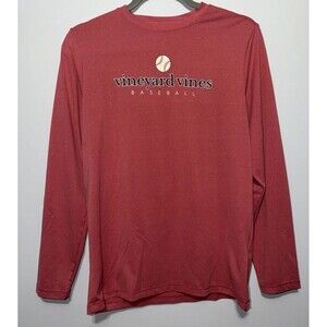 Vineyard Vines Performance Baseball Long Sleeve T-Shirt Kids Size Large 18
